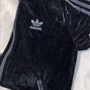 Adidas Velvet Jogging Suit